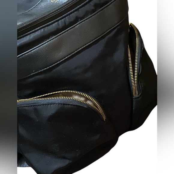 Tulio Backpack with Gold Accents Business Casual  Size 12 x 12 Dark Academia - Picture 9 of 11
